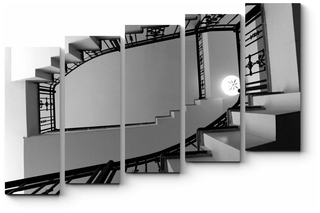 Модульная картина Лестница к верху 100x70