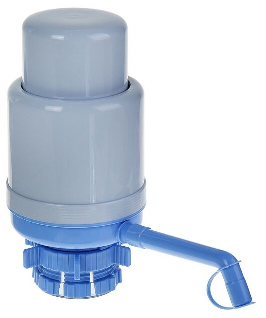 Помпа для воды LESOTO Standart, механическая, под бутыль от 11 до 19 л, голубая 1318000