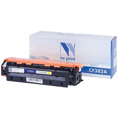 Картридж лазерный NV PRINT (NV-CF382A) для HP LJ M476dn/M476dw/M476nw желтый, 1 шт