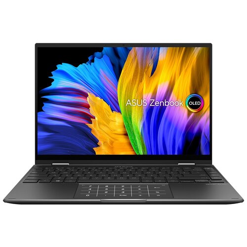 14 Ноутбук ASUS Zenbook 14 Flip OLED UN5401QA-KN219 2880x1800 AMD Ryzen 7 5800H 32 ГГц RAM 16 ГБ LPDDR4X SSD 1 ТБ AMD Radeon RX Vega 5 без ОС 90NB0V31-M00AL0 jade black 13526400₽