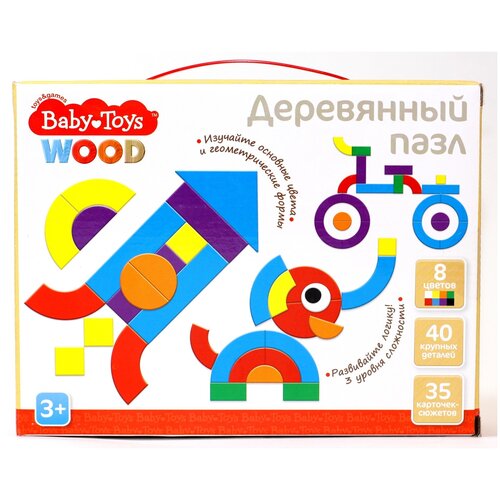 десятое королевство пазл деревянный 40 элементов вaby toys Пазл деревянный 40 эл Вaby Toys Десятое королевство