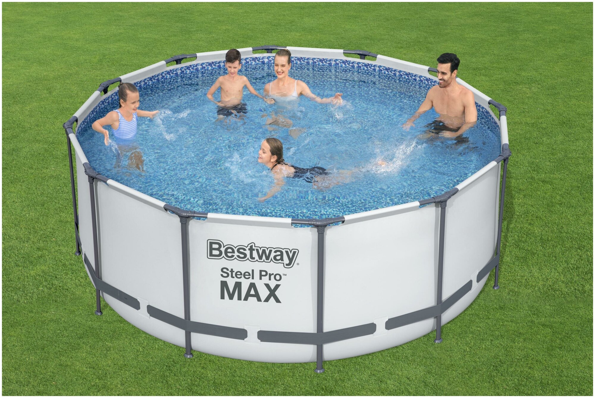 Каркасный бассейн 366х122 BestWay 56420 - фотография № 9