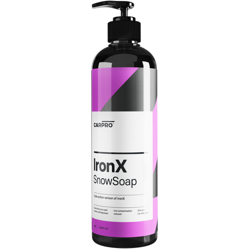 Очиститель коррозии-металлических вкраплений шампунь 500ml IronX Snow Soap CARPRO