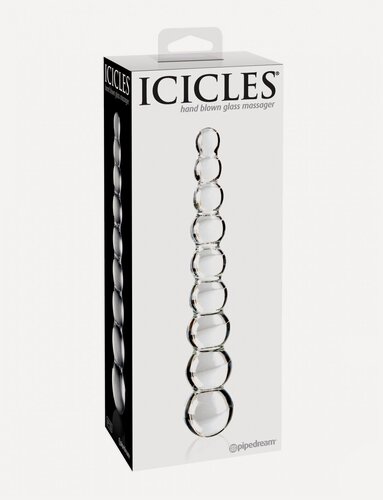 Изображение товара Стимулятор Pipedream Icicles, стеклянный, прозрачный, 21,6 см