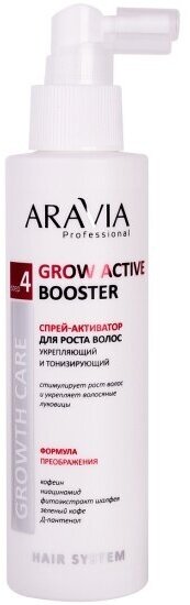 Спрей-активатор для роста волос Aravia Professional укрепляющий и тонизирующий, 150 мл