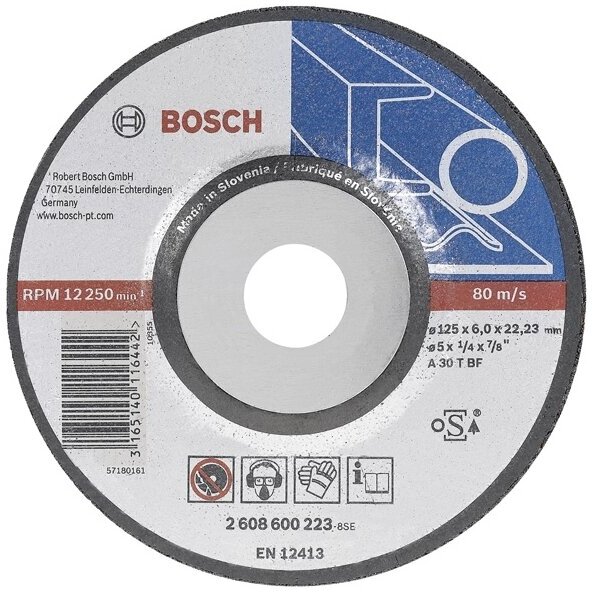 Обдирочный круг по металлу Bosch - фото №7