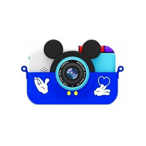 Детский фотоаппарат с Wi Fi SmileZoom Микки Синий