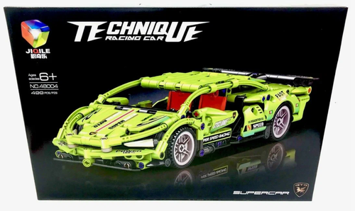 Конструктор Техник Lamborghini зеленая 499 деталей 48004