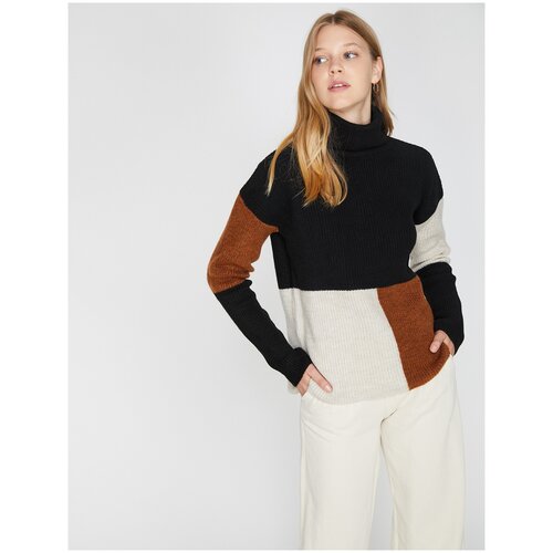 фото Свитер koton, размер s(36), f99 светло-коричневый