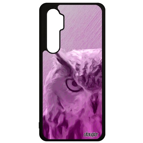 фото Чехол на смартфон mi note 10 lite, "сова" животные сыч utaupia