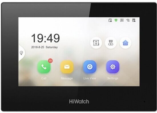 Видеопанель Hiwatch VDP-H2211B цвет панели: черный