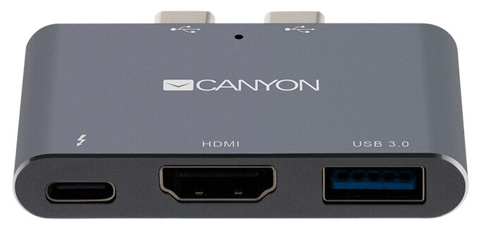 USB Hub Canyon DS-1 3 порта (Thunderbolt 3, USB 3.0, HDMI)