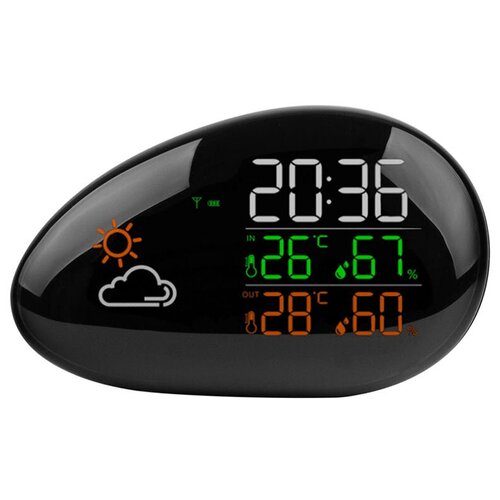 фото Метеостанция rombica stonecast 2, черный