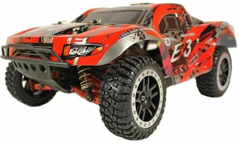 Радиоуправляемый шорт-корс Remo Hobby EX3 UPGRADE (красный) 4WD 2.4G 1/10 RTR