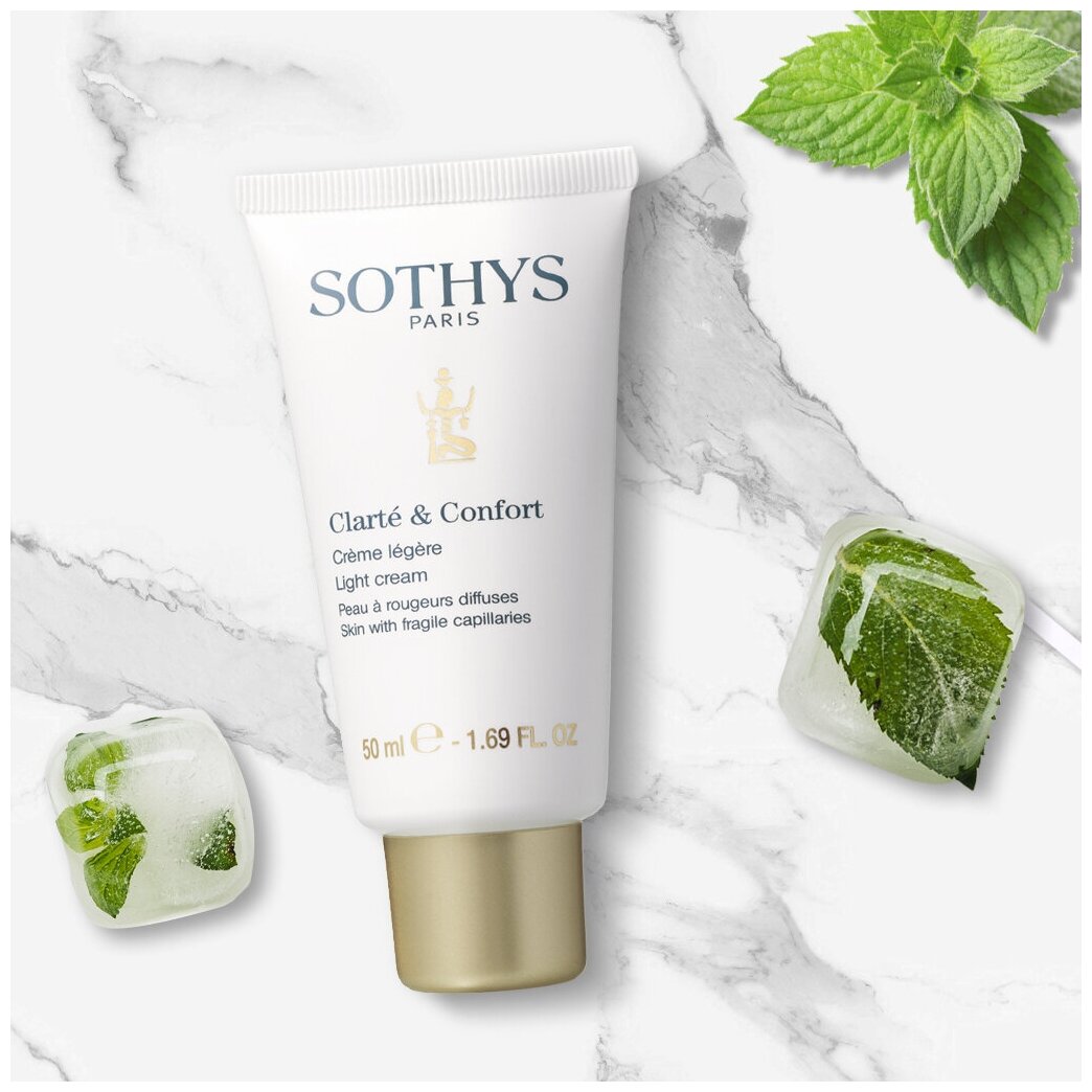 Sothys C&C Light Cream Легкий крем для чувствительной кожи лица и кожи с куперозом, 50 мл