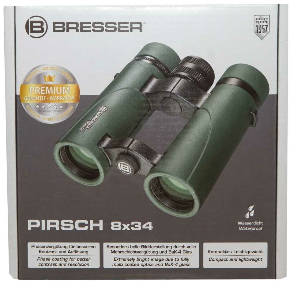 Bresser Pirsch 8x34 - фото №12