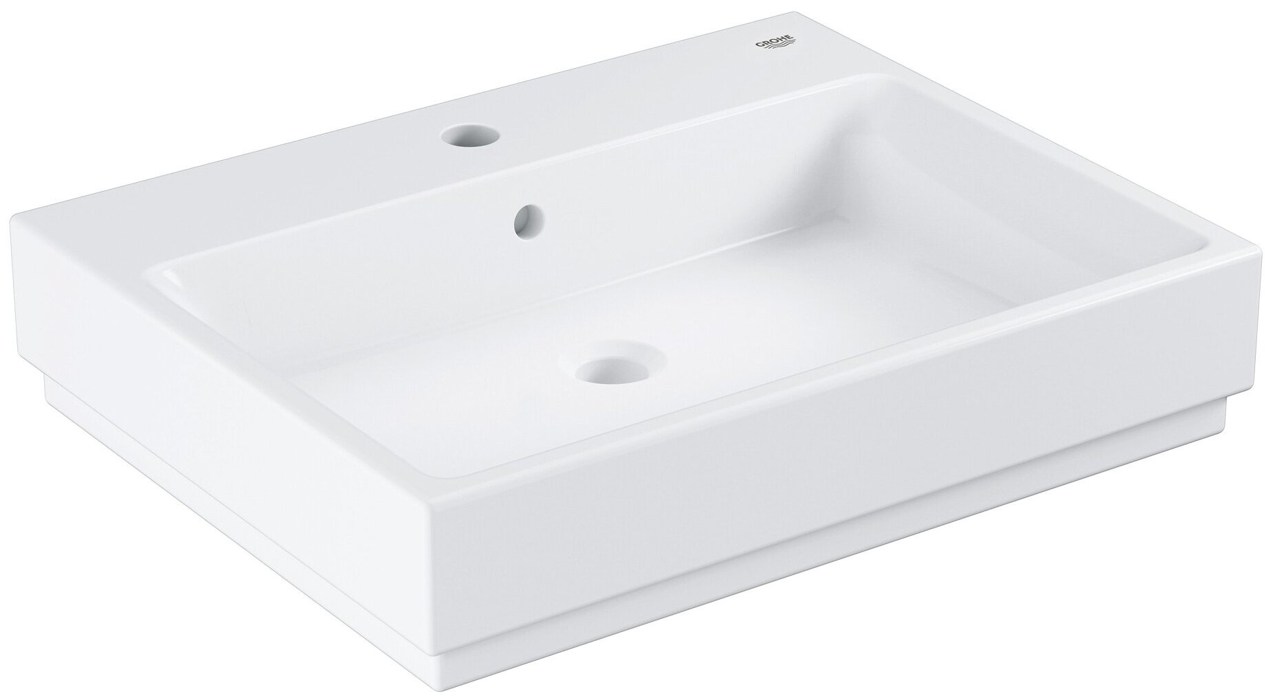 Раковина накладная 60, GROHE Cube Ceramic, альпин-белый, (3947700H)