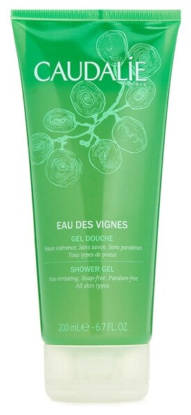 Гель CAUDALIE для душа Eau De Vignes с алое вера, 200 мл