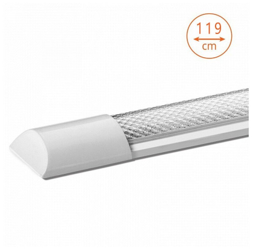 Светильник светодиодный линейный LED WOLTA WLFW36W04 36Вт призма IP40 - фото №1