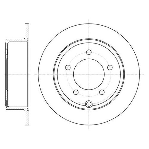 фото Тормозной диск roadhouse 61025.00 road house