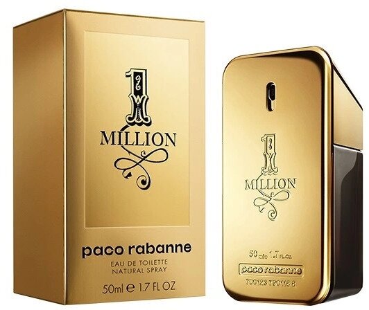 Paco Rabanne 1 Million туалетная вода 50 мл для мужчин