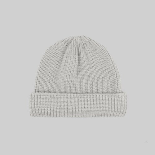 фото Шапка бини shu, размер os, серый