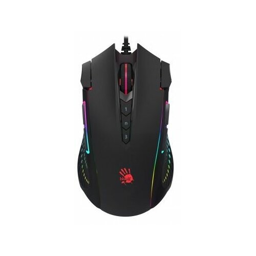Мышь A4Tech Bloody J90s черный оптическая 8000dpi USB 12but 279200₽