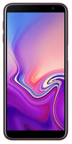 Смартфон Samsung Galaxy J6+ (2018) 3/32 ГБ, Dual nano SIM, красный