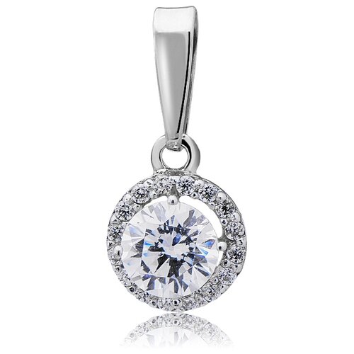 фото Jeweller karat подвеска серебряная с фианитами 2137523/91