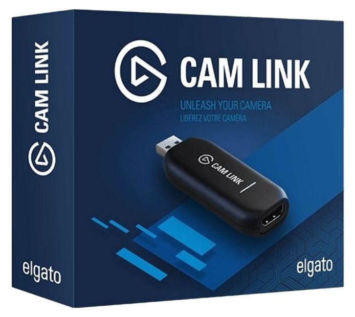 Карта видеозахвата Elgato Cam Link 4K, чёрная