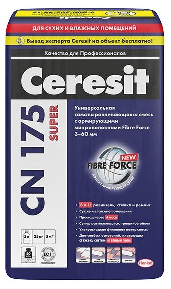 Универсальная смесь Ceresit CN 175 Super