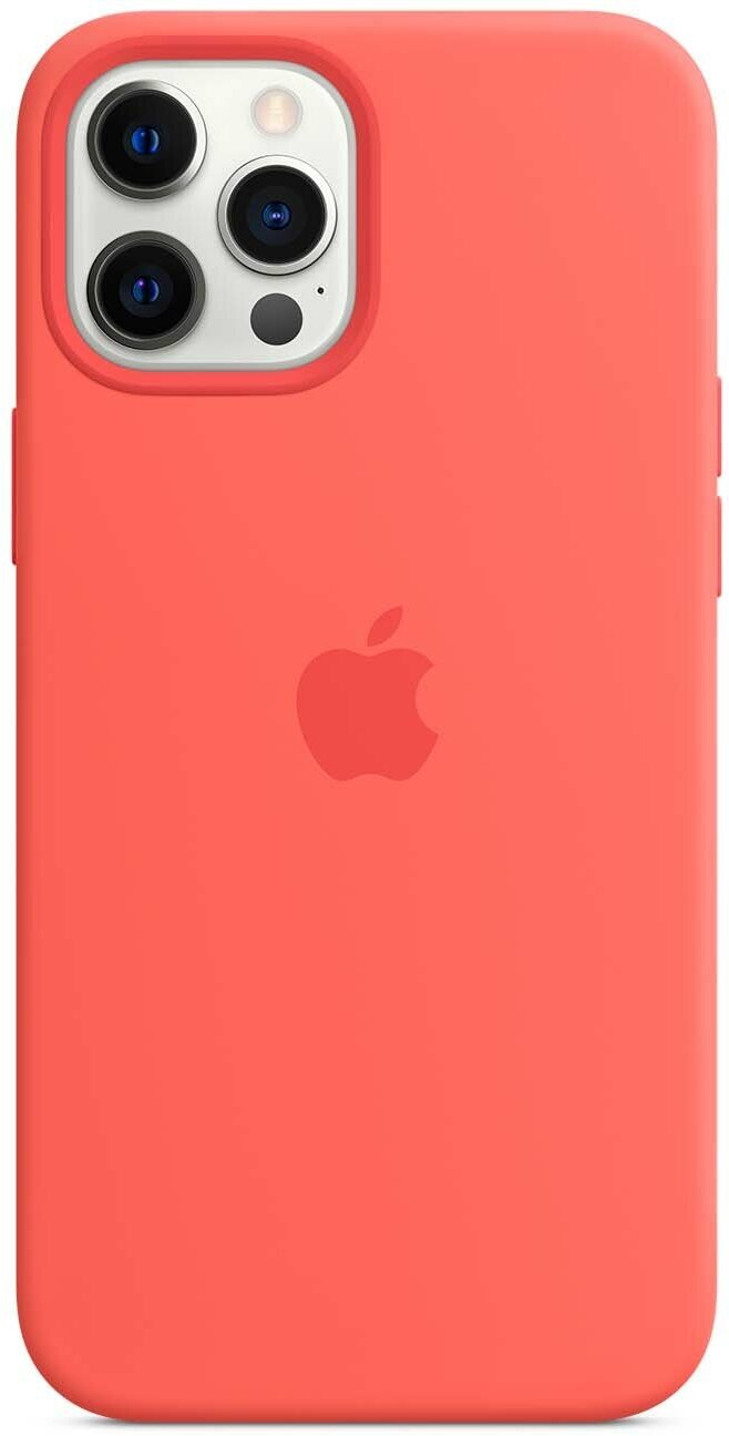 Чехол Apple iPhone 12 Pro Max Silicone MagSafe Pink Citrus