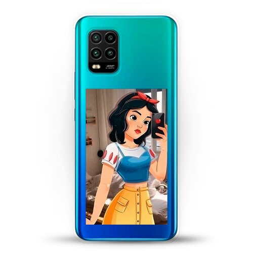фото Силиконовый чехол белоснежка на xiaomi mi 10 lite andy & paul