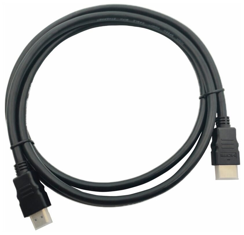 Кабель видео HDMI (m) - HDMI (m) , ver 2.0, 1.8м, черный