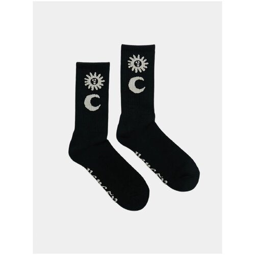 Носки Heresy London Lunisolar Socks, черный, one size
