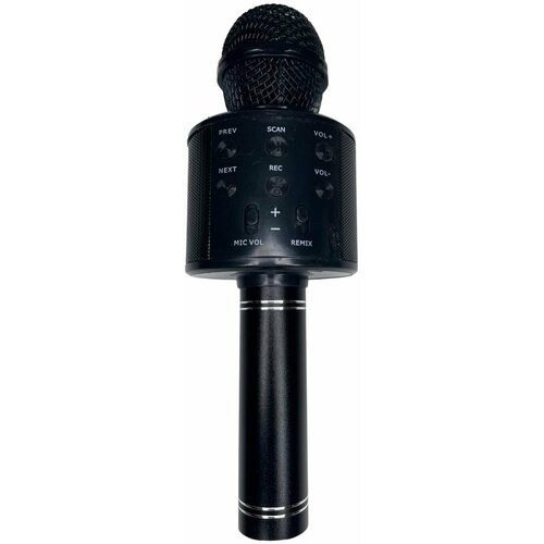 Беспроводной караоке микрофон WS 858 Караоке колонка с микрофоном Микрофон блютуз bluetooth