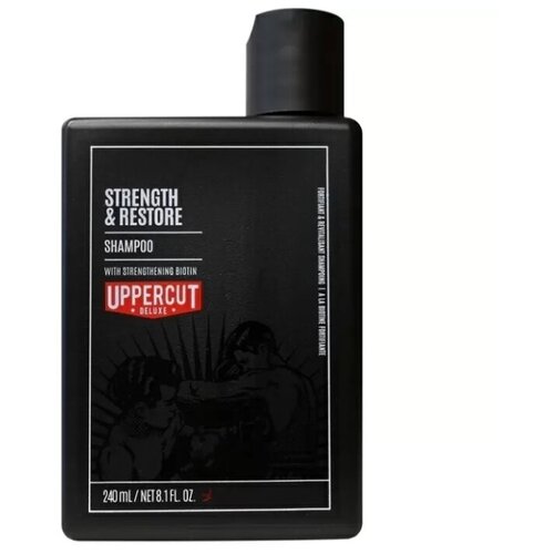 Uppercut Deluxe Strength and Restore Shampoo - Шампунь для укрепления и восстановления волос 240 мл