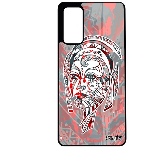 фото Чехол на мобильный galaxy s20fe, "портрет женщины" трибал лицо utaupia