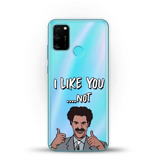 фото Силиконовый чехол i like you на honor 9a andy & paul