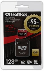 Карта памяти microSD 128 ГБ OltraMax Class 10 Premium ( OM128GCSDXC10UHS-1-PrU3 )