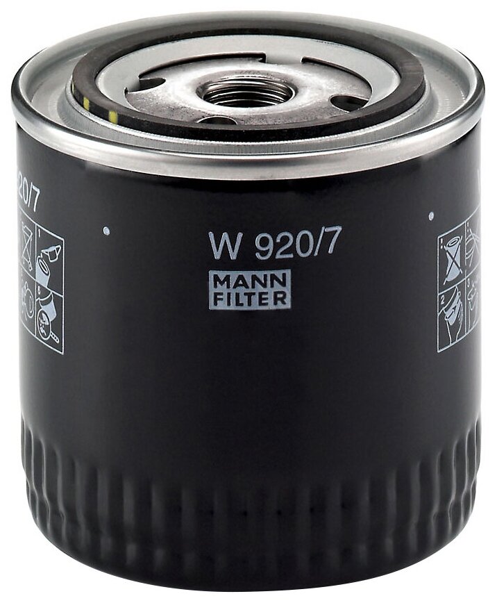 Для грузовых MANN+HUMMEL Масляный фильтр турбокомпрессор MANN-FILTER W 920/7