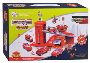 Tian Hong Toys Пожарная станция (TH8523), красный