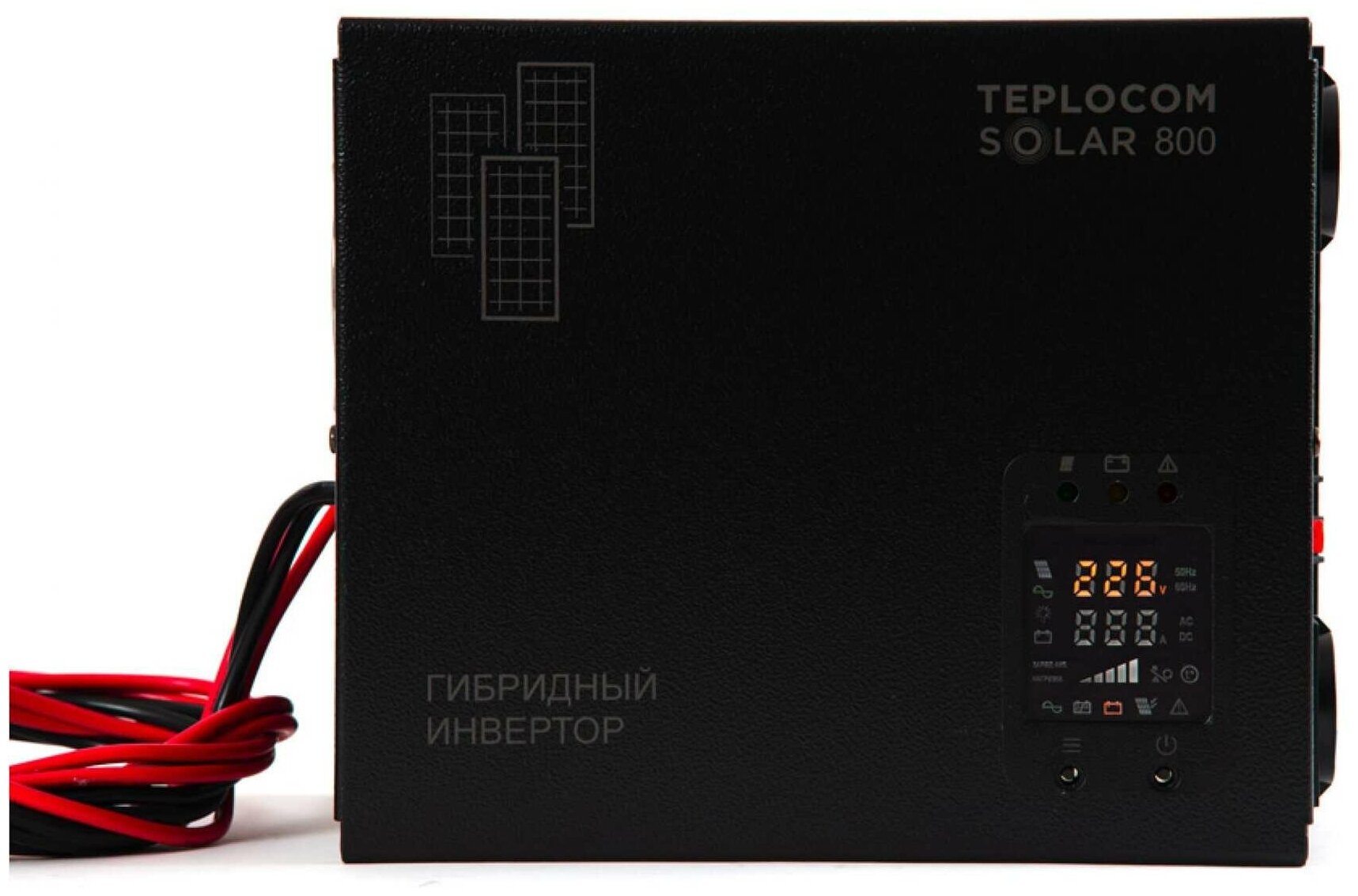 Гибридный солнечный инвертор БАСТИОН TEPLOCOM SOLAR-800 - фото №10