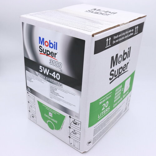 Mobil Super 3000 Х1, 5W40, BAG-IN-BOX 20л