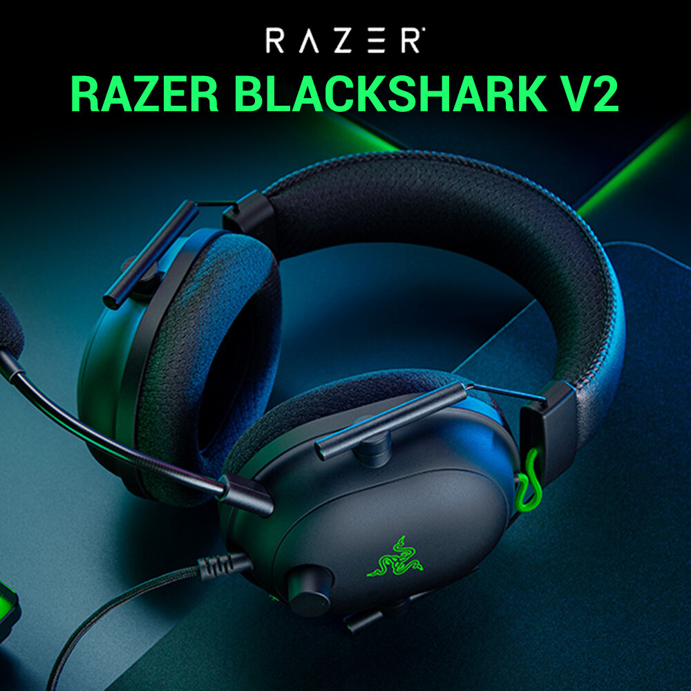 Наушники Razer Blackshark V2 + USB Mic Enhancer - SE (RZ04-03230200-R3M1) - фото №15