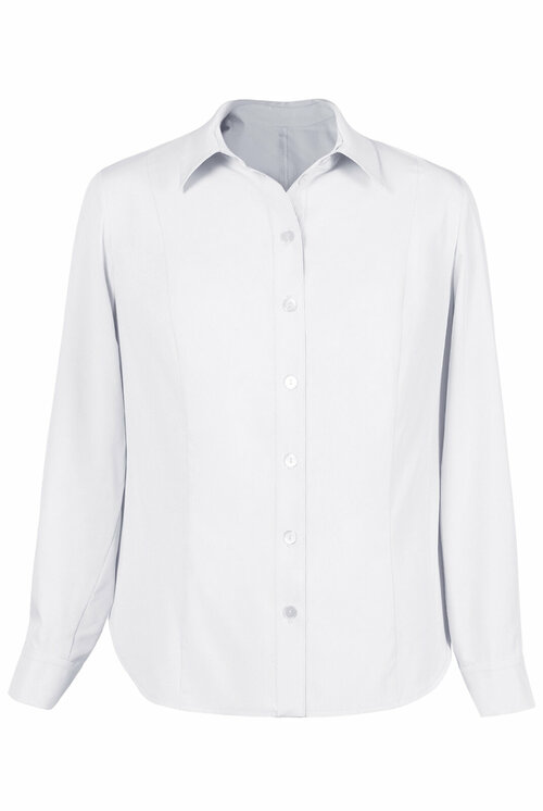 Блуза  Mila Bezgerts, размер 48, белый