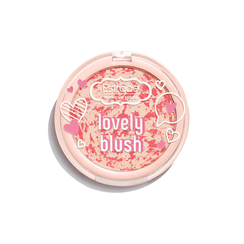 ESTRADE Румяна компактные LOVELY BLUSH 201 Нежный светло-розовый