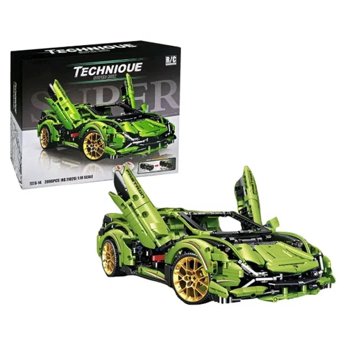 фото Конструктор/ technic/ гоночная машина lamborghini sian/ 2096 деталей toys