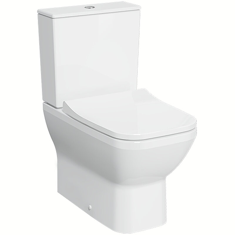 Унитаз-компакт VitrA Integra Square 9833B003-7204 с микролифтом