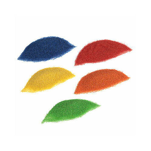 Inbloom песок декоративный цветной 1кг 5 цветов пакет 2037₽